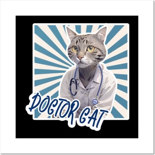 Doctor Cat Posters and Art